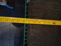 Green Epoxy Wire NSF Shelving Unit, 35in x 18in x 29in