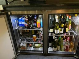 Glastender Model BB60-R6-BNH(LR) Back Bar Cooler - 60in W, 36in H