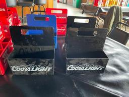 18 Bud, Bud Light & Coors Light Condiment Holders