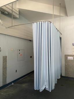 Ceiling Mount Privacy Curtain