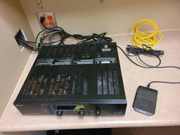 TOA 9000 Series Amplifier A-9060DH w/ Microphone