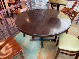 Restaurant Table, 48in Round, 29.5in H