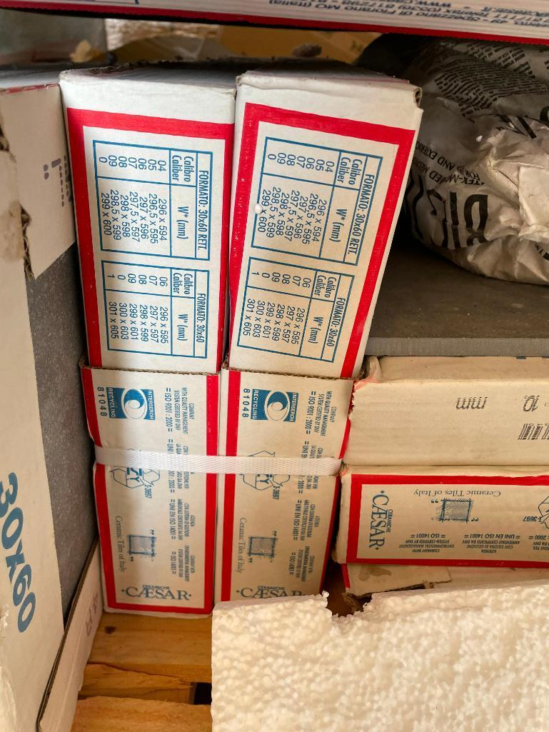 Large Assortment of Unused Ceramic and Porcelain Tile, Floor and Wall Tile, See Images