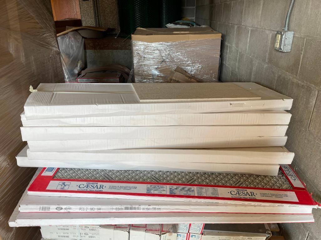 Large Assortment of Unused Ceramic and Porcelain Tile, Floor and Wall Tile, See Images