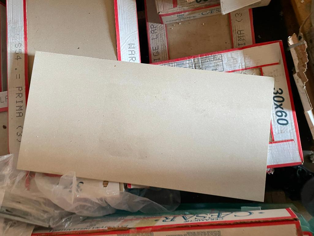 Large Assortment of Unused Ceramic and Porcelain Tile, Floor and Wall Tile, See Images