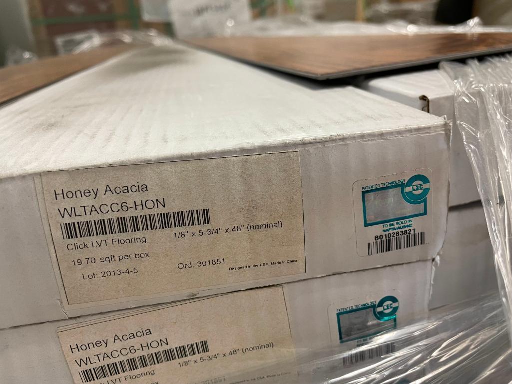 Honey Acacia Click LFT Flooring WLTACC-HON Vinyl Plank 295.5 Sq Ft