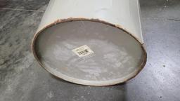 Round Metal Trash Can