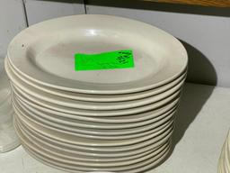 Large Selection of Restaurant China, 9-1/2 to 12-1/2 in Platters, Plates, Pasta Bowls