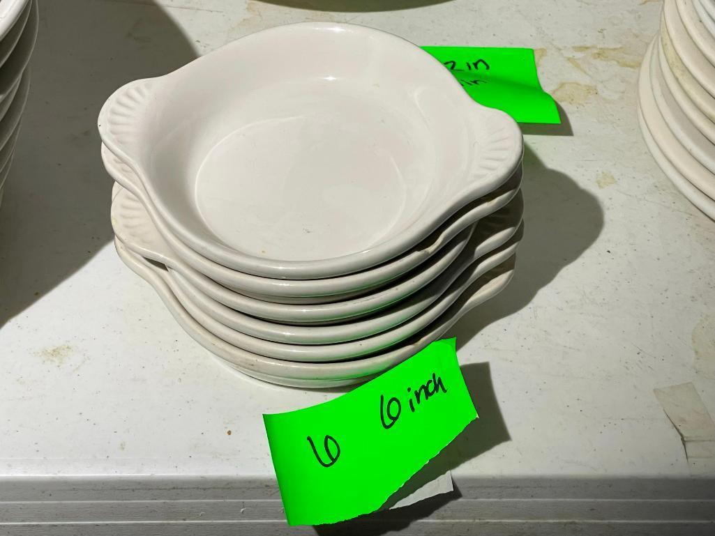 Large Selection of Restaurant China, 9-1/2 to 12-1/2 in Platters, Plates, Pasta Bowls