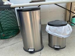 Two Trash Cans
