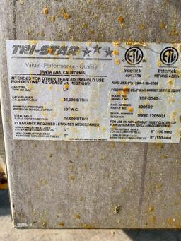 Tri-Star Model: TSF-3540-L LP Floor Fryer