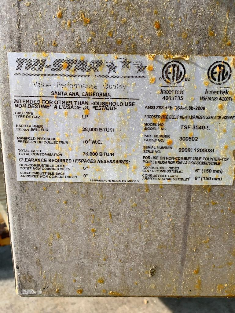 Tri-Star Model: TSF-3540-L LP Floor Fryer