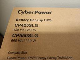New In Box CyberPower 550VA Power Strip Battery Backup UPS