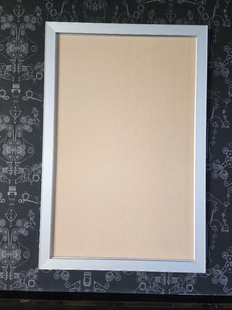 Silver Snap-Open Movie Poster Frame