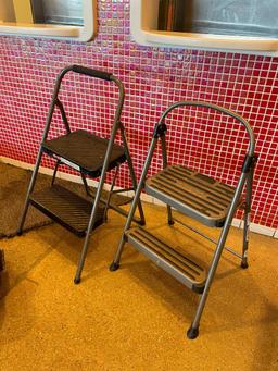 Lot of 2 Cosco Step-Stools