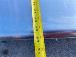 Stainless Steel Prep Table w/ Lower Shelf, 60in x 30in x 35-1/2in H, NSF