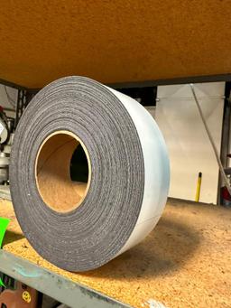 Roll of ULINE S-10494 2x6x100ft Perforated Magnetic Labels