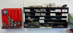 Lot of 2 Hose Clamp Displays w/ Hose Clamp Inventory