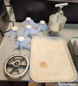 Manual Donut Batter Depositor Doughnut Maker Dropper Hopper, No Stand