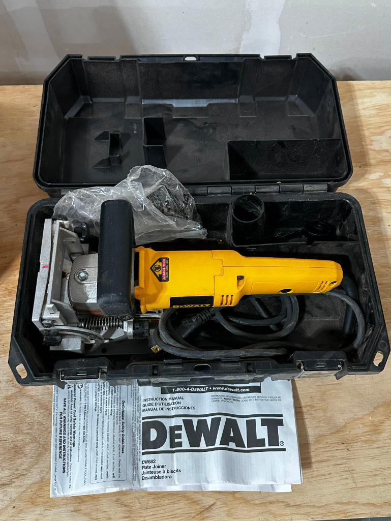 DeWalt DW682 Plate Joiner / Biscuit Jointer Proxibid