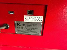 DVD Rental Machine Model S250, SN: S250-E865, 120v, Full of DVDs w/ Keys