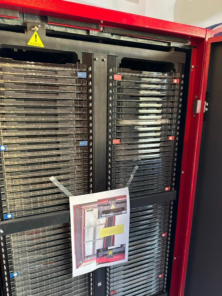 DVD Rental Machine Model S250, SN: S250-E865, 120v, Full of DVDs w/ Keys
