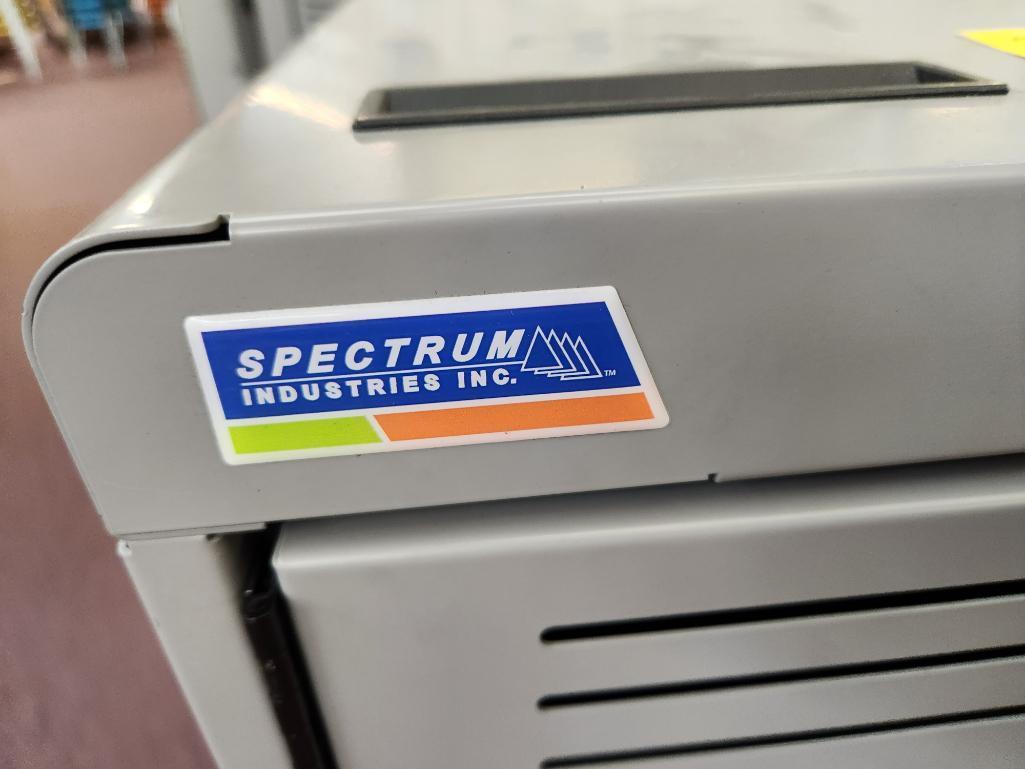 Rolling Spectrum 30 Slot Laptop Cart 30" x 24" x 39"