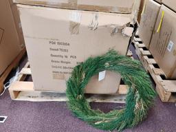 (10) Indoor Greenery Wreaths - Cypress Design
