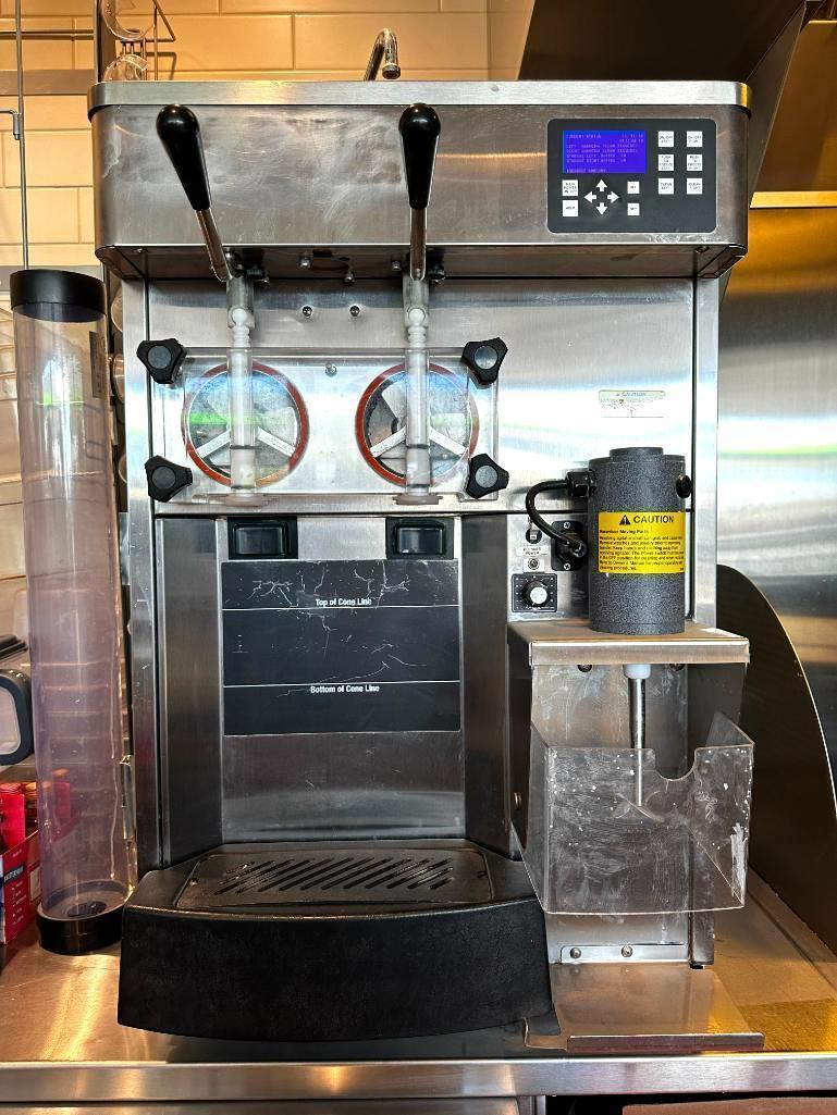 Stoelting SF121-3812-QT Two Flavor Soft Serve/Shake Freezer, Air-Cooled Ice Cream & Shake Machine