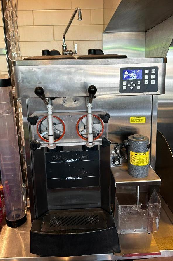 Stoelting SF121-3812-QT Two Flavor Soft Serve/Shake Freezer, Air-Cooled Ice Cream & Shake Machine