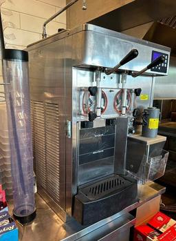Stoelting SF121-3812-QT Two Flavor Soft Serve/Shake Freezer, Air-Cooled Ice Cream & Shake Machine