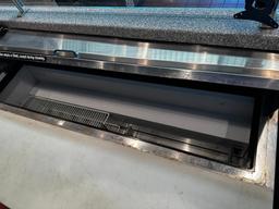 TRUE TSSU 60-16 Refrigerated Sandwich/Salad Prep Table on Mobile Base