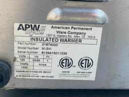 APW Wyott NSF W-3Vi Full Size Food Warmer