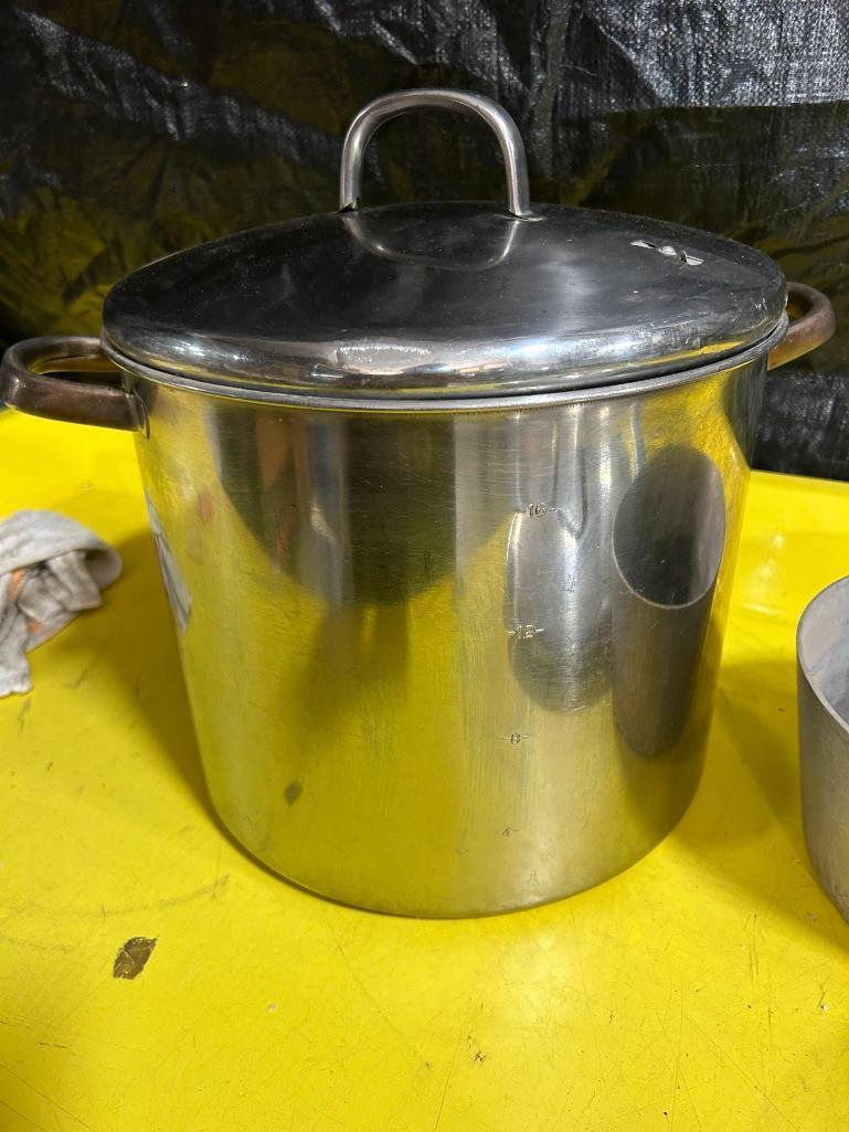 Stock Pot and Sauce Pot w/ Lids