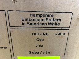 (29 Count) Tuxton Hampshire HEF-070 7oz China Cups
