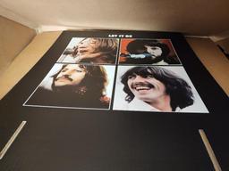 Lot of 3 The Beatles Corrugated Merchandise Display Stands, (1) New In Box
