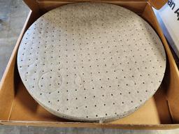 New In Box U-Line Drum Pads S-14750 - (25) 22" Drum Pads