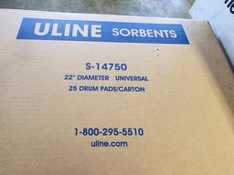New In Box U-Line Drum Pads S-14750 - (25) 22" Drum Pads