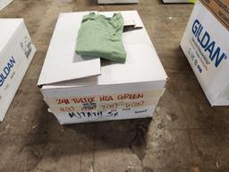 (31) Tultex 241 T-Shirts in Heather Green - Small to 2XL