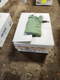 (31) Tultex 241 T-Shirts in Heather Green - Small to 2XL