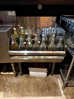 KROWNE Model 18-24RD & KR18-M36R-10 Ice Bin w/ Cold Plate & Bottle Riser
