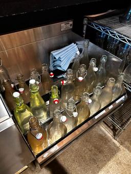KROWNE Model 18-24RD & KR18-M36R-10 Ice Bin w/ Cold Plate & Bottle Riser