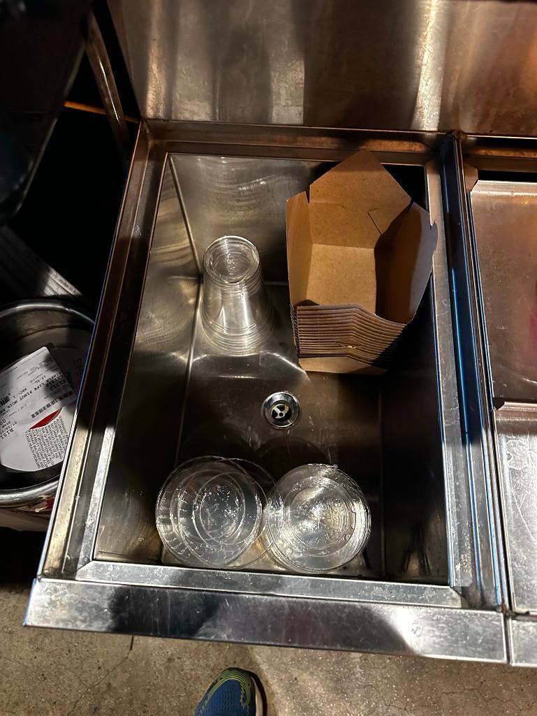 KROWNE Model 18-24RD & KR18-M36R-10 Ice Bin w/ Cold Plate & Bottle Riser