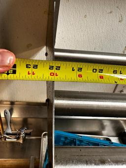 Wall-Mount Angled Dishwasher Rack Shelf