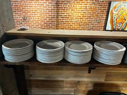 Lot of 65 - Steelite 2013 Round Plates, Approx. 9-1/8in Diameter
