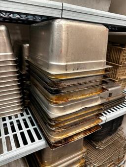 (26 Count) Half Size Steam Pans, 6in Deep w/ Plastic Lids