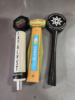 Lot of 3 Beer Tap Handles