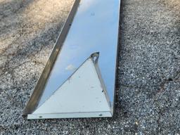 New NSF Stainless Steel Wall-Mount Shelf, 96in x 16in (New Scratch and Dent)