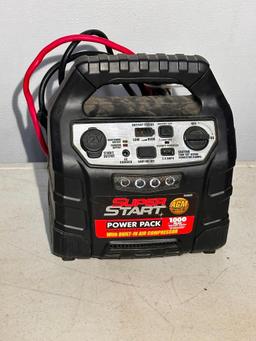 Super Start Power Pack, 1000 Peak Battery Amps, 12 Volt Power Source Jump Pack