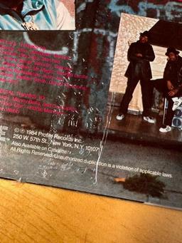 Original Sealed Never Used Self Titled 1st RUN DMC Album, c. 1984, Profile Records, RUN D.M.C. Vinyl